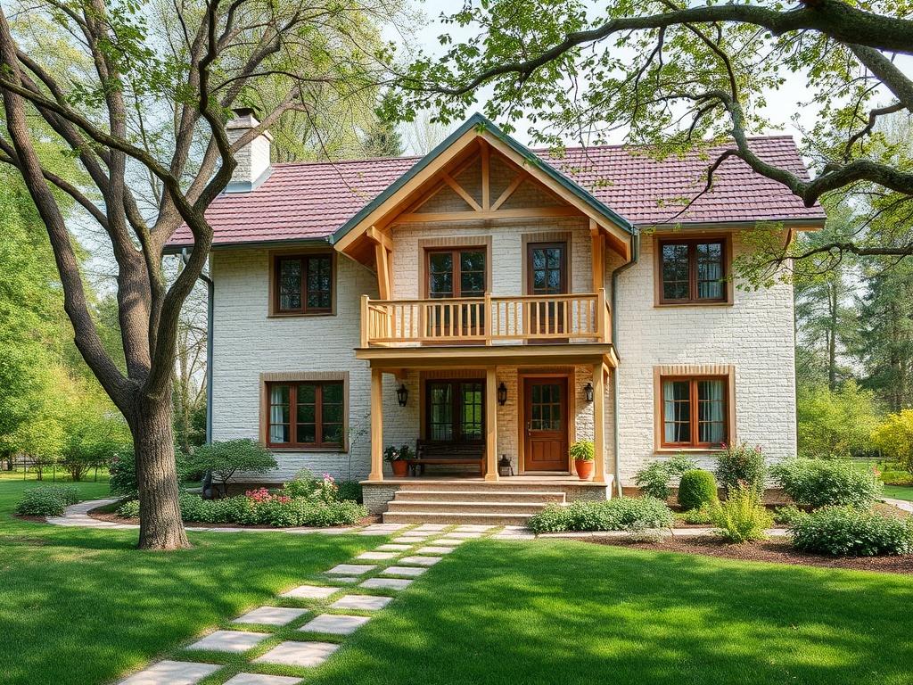 Проекты домов из клееного бруса с большими крытыми патио и зоной барбекю Проекты домов из клееного бруса с большими крытыми патио и зоной барбекю